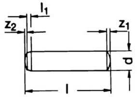 ISO 773 / DIN 6885 A, Passfeder, 20x12x110, C45+C, blank