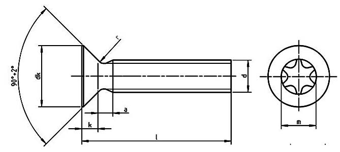 DIN 965 TX FERROBEND